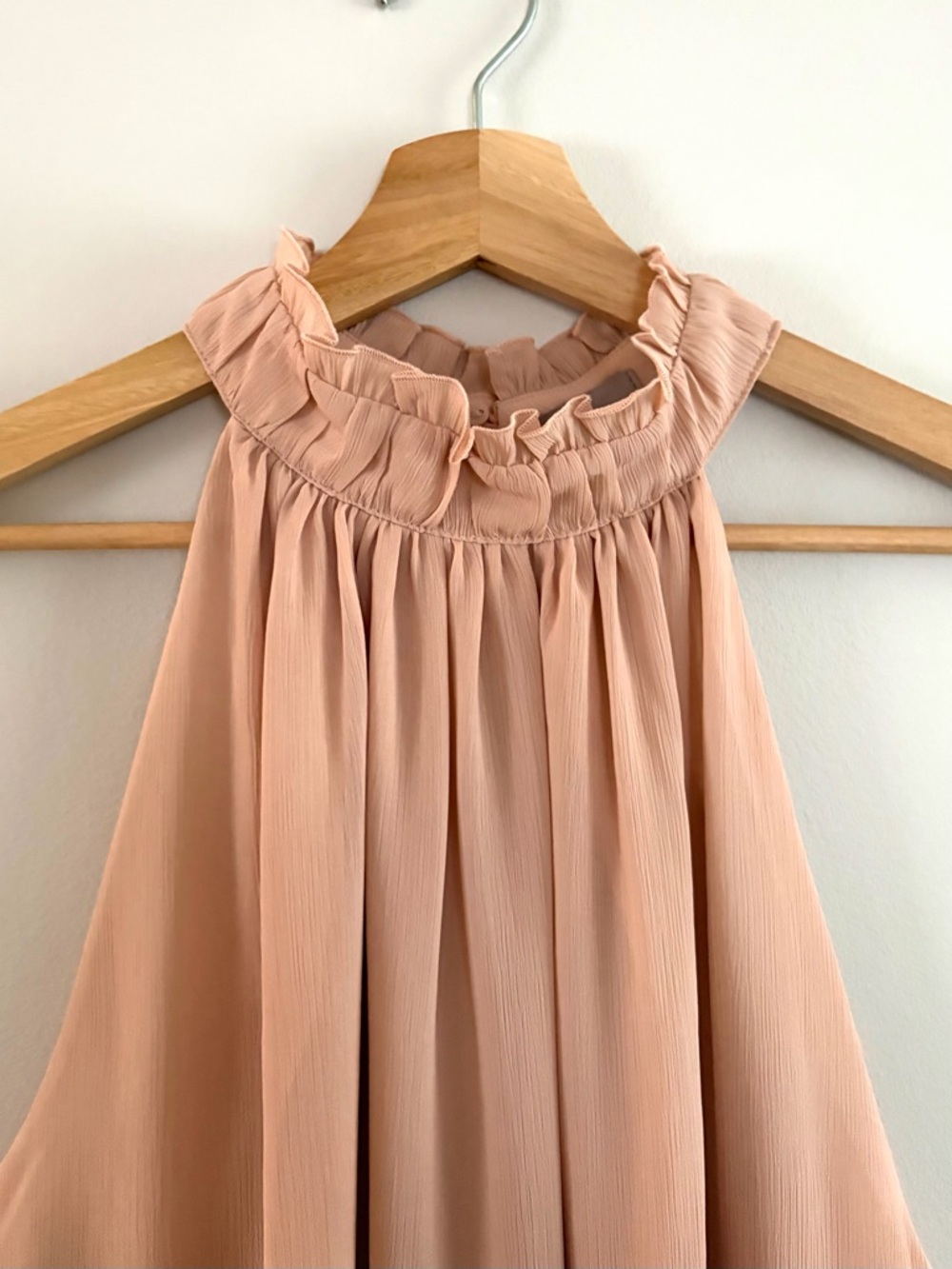 H&M Ruffle Halter Neck Blouse - Picture 2 of 3
